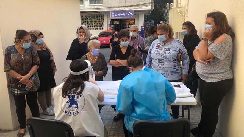In Lebanon, the Mérieux Foundation conducts a COVID-19 screening and immunity monitoring campaign