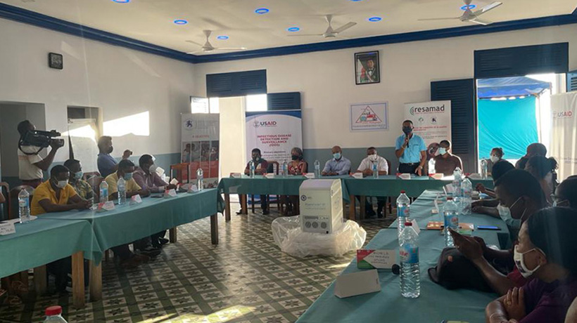 The Mérieux Foundation and USAID hold a training workshop on SARS-CoV-2 PCR tests