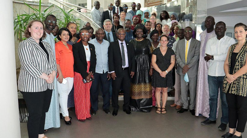 The COWHA project consortium members together during the kick-off meeting