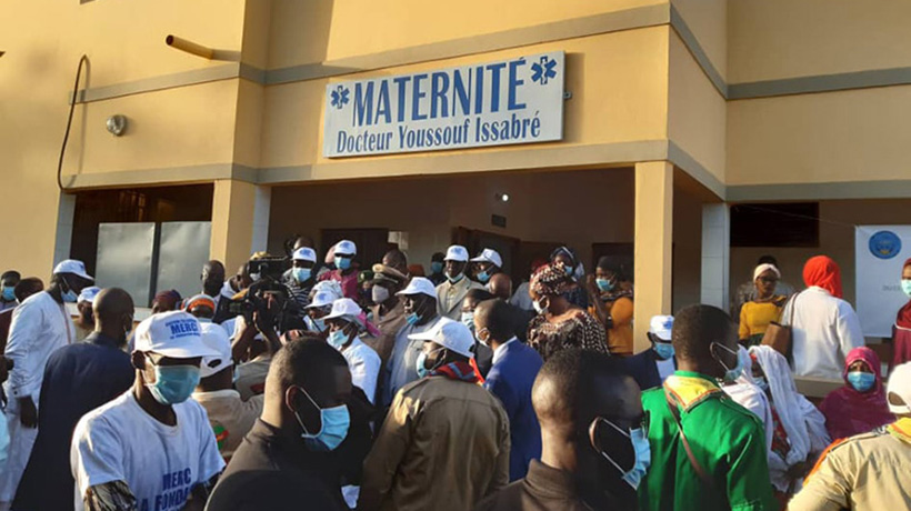 Opening of the Youssouf Issabré maternity hospital in Mali