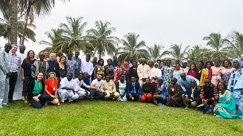 The participants and speakers of the Afro-ACDx course.