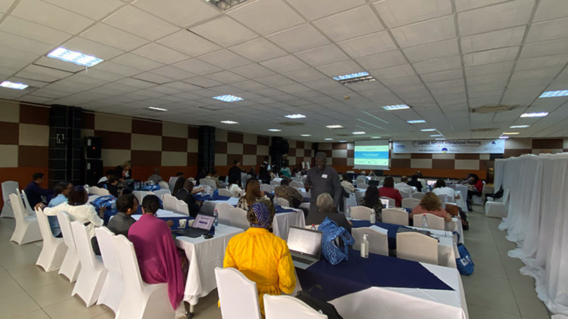 Participants at the 12th meeting of the international GABRIEL network in Yaoundé